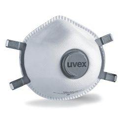 UVEX FFP3 masker silv-air 7312RD, set 5 stuks