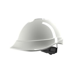 V-Gard 200, Helmet, non-vented, white, Fas-Trac III PVC