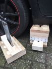 Timberpack B set stabilisatieblokken